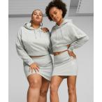 [PUMA] тянуть over Parker X-SMALL светло-серый женский 