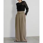 [select MOCA] слаксы MEDIUM grayish бежевый женский 