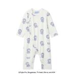 ベビー服 ロンパース 「ドラえもん」「ベビー」総柄ロンパース
