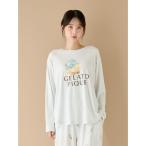 ショッピングポイント パジャマ ルームウェア アイスワンポイントロンT レディース