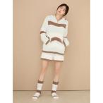 パジャマ ルームウェア ジェラートランダムボーダーショートパンツ レディース