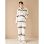 ショッピングボーダー パジャマ ルームウェア ジェラートランダムボーダーロングパンツ レディース