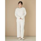 パジャマ ルームウェア パウダーロングパンツ レディース