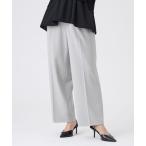 ショッピングサンヨー パンツ 「L」「美シルエット・ウォッシャブル」ストレッチツイルタックパンツ レディース