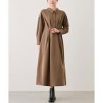 シャツワンピース 2WAYウエストタックシャツワンピース