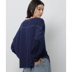 ショッピングパイル tシャツ ミニパイルラウンドプルオーバー レディース