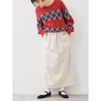 スカート ウールライクスカート