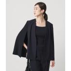 ジャケット ノーカラージャケット ケープ ノーカラージャケット レディース