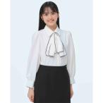 ブラウス シャツ 「SUIT SELECT×Samantha Thavasa」「長袖」2WAYフリルタイブラウス レディース