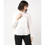 「DANTON」 長袖シャツ 38 ホワイト レディース