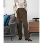 [LOWRYS FARM] слаксы MEDIUM Brown женский 