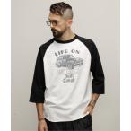 ショッピングschott 「schott」 7分袖Tシャツ X-LARGE ホワイト メンズ