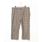 [green label relaxing] укороченные брюки L Brown мужской 