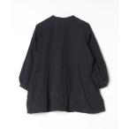 [Kastane] длинный рукав туника FREE черный женский 