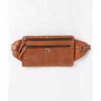 [TAKEO KIKUCHI] вышивка сумка-пояс - Brown мужской 