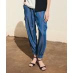 [BAYFLOW] брюки-карго MEDIUM индиго голубой женский 