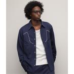 ショッピングschott 「schott」 長袖シャツ S ネイビー メンズ