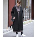 「URBAN RESEARCH Sonny Label」 ノーカラーコート FREE ブラック レディース