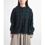 ショッピングネルシャツ 「D.M.G.」 長袖ネルシャツ 3 グリーン系その他 レディース