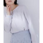 ブラウス シャツ ネックタックブラウス レディース