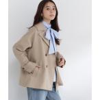 トレンチコート コート ハーフトレンチコート レディース