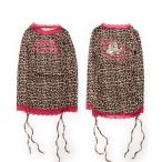 tシャツ GALFY（ガルフィー）ギラギャル2WAYワンピ/レオパード総柄 レース切替 プルオーバートップス レディース