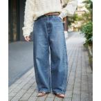 ショッピング綿 ジーンズ デニム デニムパンツ 「追加7」ウォッシャブル / DU JOUR / デュ ジュール BARREL BAGGY JEAN レディース