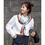 ブラウス シャツ ウォッシャブル / 無地ストライプシャツ レディース