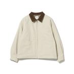 ショッピングライダース レザージャケット ライダース 襟 コーデュロイ 中綿 ダック ブルゾン レディース