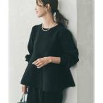 ニット セーター ペプラムKNIT レディース