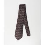 ショッピングサークル ネクタイ 「HOLLIDAY＆BROWN」サークル ジャガード ネクタイ