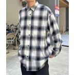 ショッピングネルシャツ 「CPCM」 長袖ネルシャツ MEDIUM ホワイト メンズ