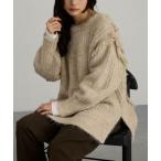 [MONO-MART] длинный рукав вязаный M бежевый мужской 