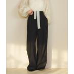 [hinari] слаксы X-SMALL черный женский 