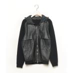 「TOMORROWLAND」 レザーブルゾン 46 ブラック メンズ