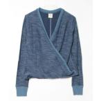 「Abercrombie&Fitch」 長袖カットソー S ブルー レディース