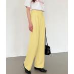 [COCOMOMO] слаксы X-LARGE желтый женский 