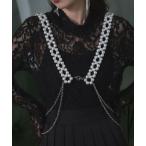 [HARE] подтяжки FREE белый женский 