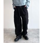 [w closet] брюки-карго FREE черный женский 