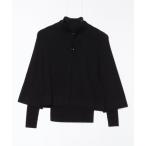 [M-PREMIER] вязаный ансамбль 36 черный женский 