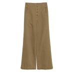 「LILY BROWN」 ブーツカットデニムパンツ 0 ベージュ レディース