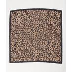 ショッピングレオパード 「BANANA REPUBLIC」 レオパードスカーフ - オレンジ レディース