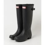 「HUNTER」 レインブーツ US7 ブラック レディース
