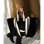 トートバッグ 「 ammy. / エイミードット 」 バイカラー ハンドル キャンバス トートバッグ レディース