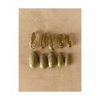 ネイルチップ ネイルシール 「Kel_y」クリアゴールド(MA)