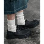 ショッピングデッキシューズ デッキシューズ フェイクレザー厚底モカシンボートシューズ/デッキシューズ メンズ レディース