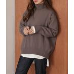 ショッピングカシミア ニット セーター カシミアタッチニットトップス レディース