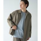 カバーオール ストレッチテックナイロンカバーオール「ストレッチ、はっ水、耐摩耗性、UVカット」 メンズ