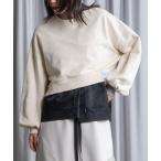 ショッピングパイル トレーナー スウェット ショート丈スウェット レディース