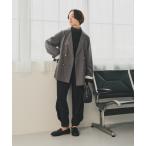 パンツ 「Du noir」裾カフスパンツ レディース